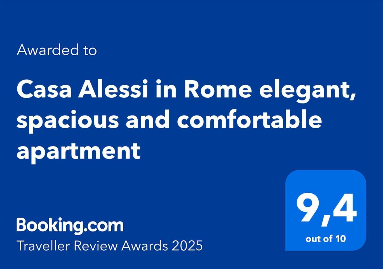 Casa Alessi In Rome Elegant, Spacious And Comfortable Apartment Eksteriør bilde